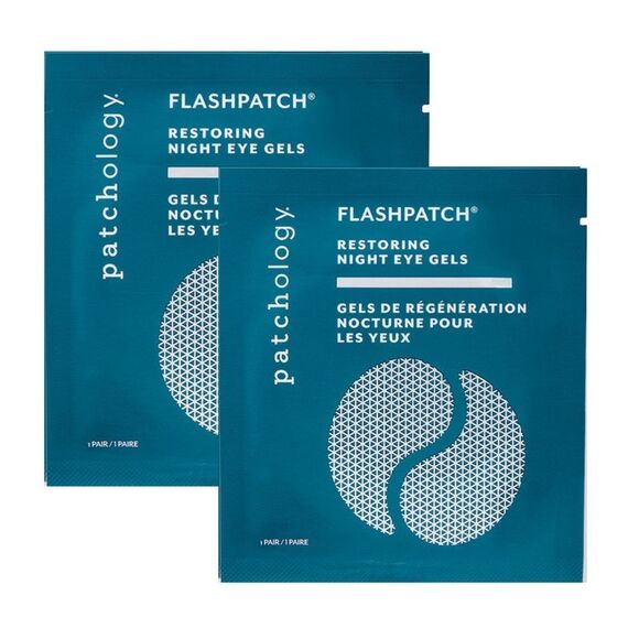 $5❤️🔥 LAST 1! Patchology FlashPatch Night Restoring Eye Gels Mask 👁️ NEW 2PK - Picture 1 of 7